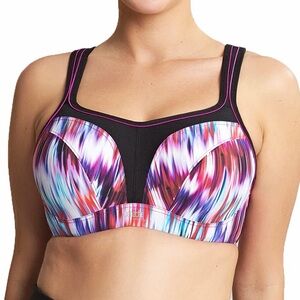 Panache Power Underwire Sports Bra (5021) - Digital Stripe Size 34GG/ 34J